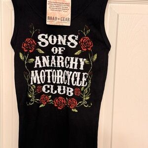 Black Sons of Anarchy Women's Tank Top